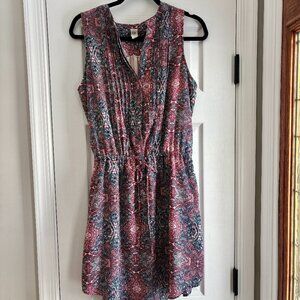 Gap Casual Short Dress, Multicolor Size Medium Tall